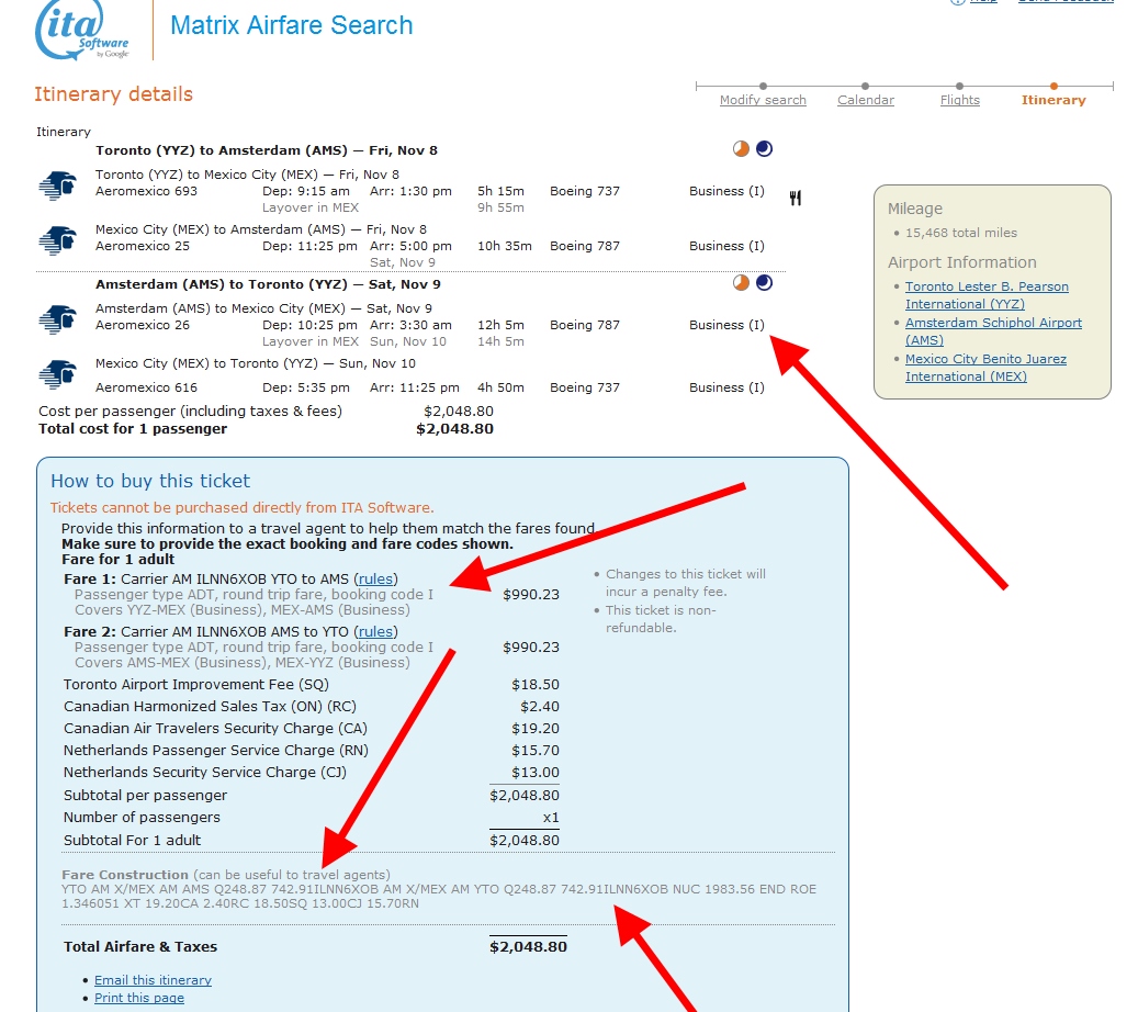 HURRY! Toronto to Amsterdam ~$2000 Business Class AeroMexico / Delta Elite Mileage run 23,436 MQMs, $6,250 MQD credit + 31,232-49,980 SkyMiles earned!