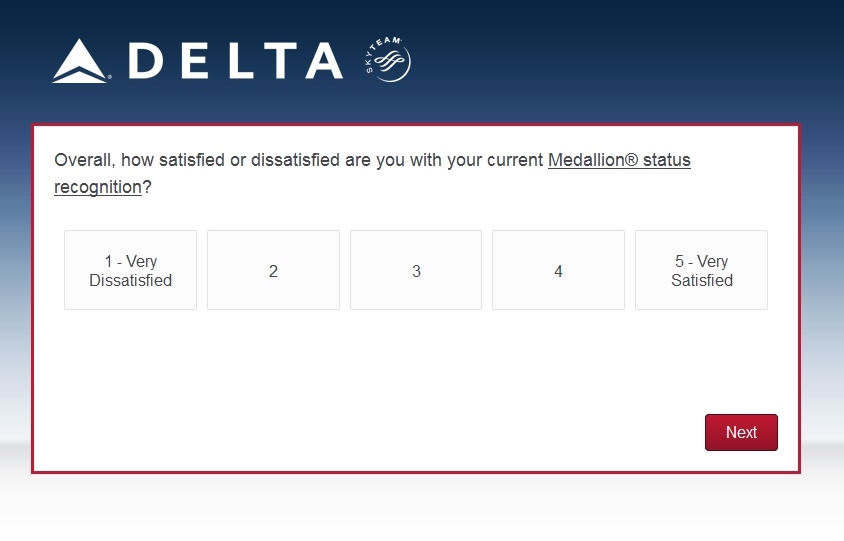 July 2019 Delta SkyMiles / Medallion 250 Bonus Point Survey – What are the Questions They Want to Know?