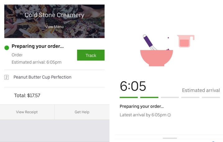 It’s 90*+ Outside – Would you Order Ice Cream via Uber Eats from Cold Stone Creamery?