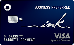 The Ink Business Preferred credit card