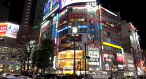 Shibuya Crossing in Tokyo, Japan