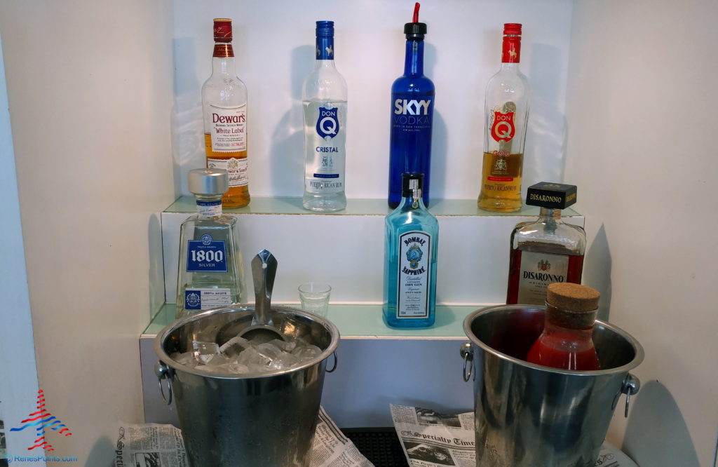 bottles of alcohol on a shelf