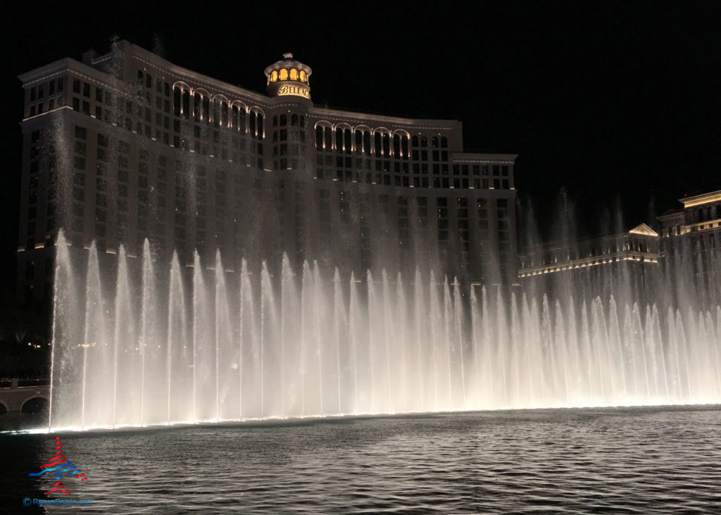 Fountains of Bellagio Las Vegas Resort and Casino in Paradise, Nevada.