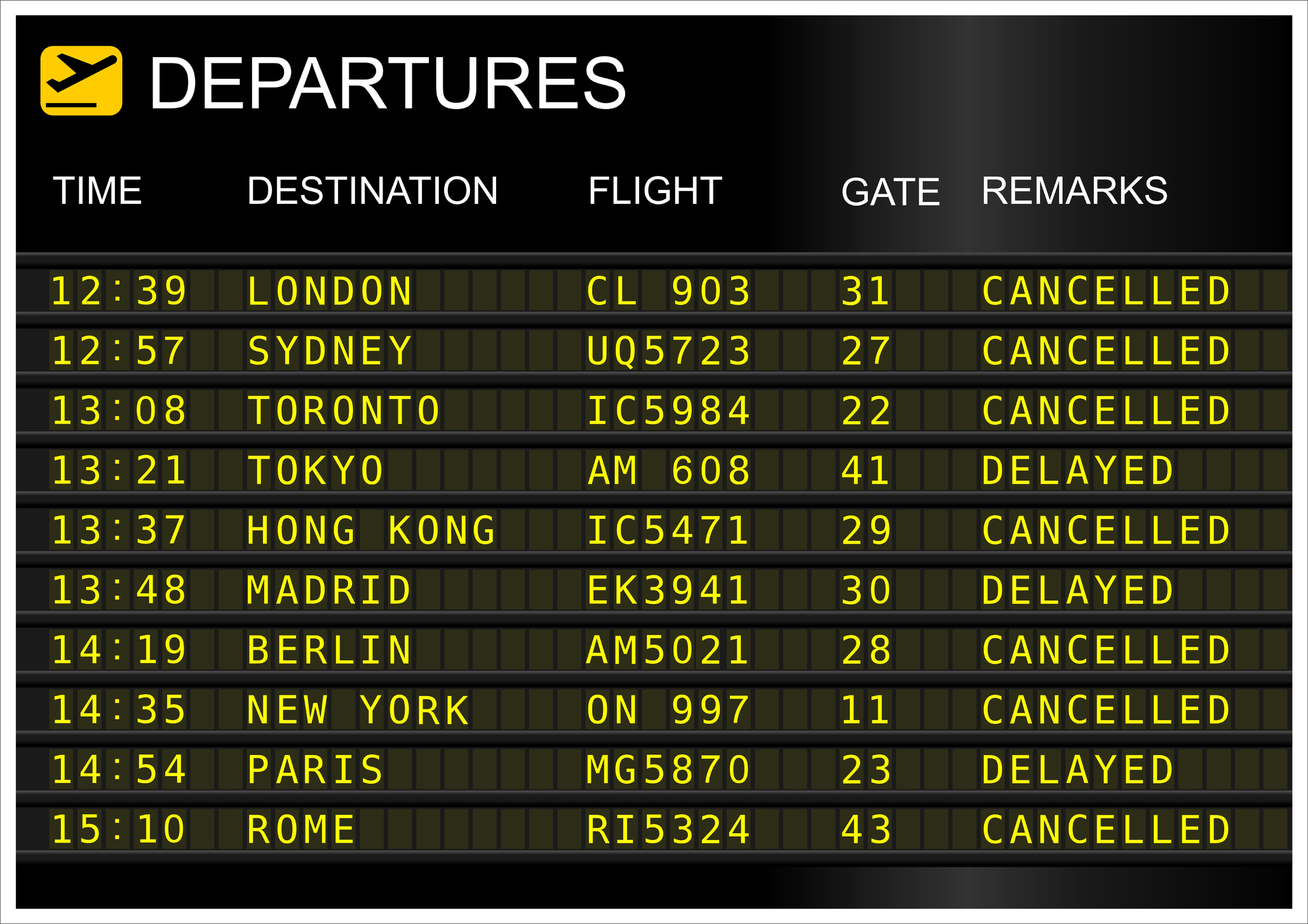 jfk international airport flight arrival schedule