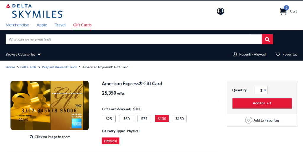 a screenshot of a gift card