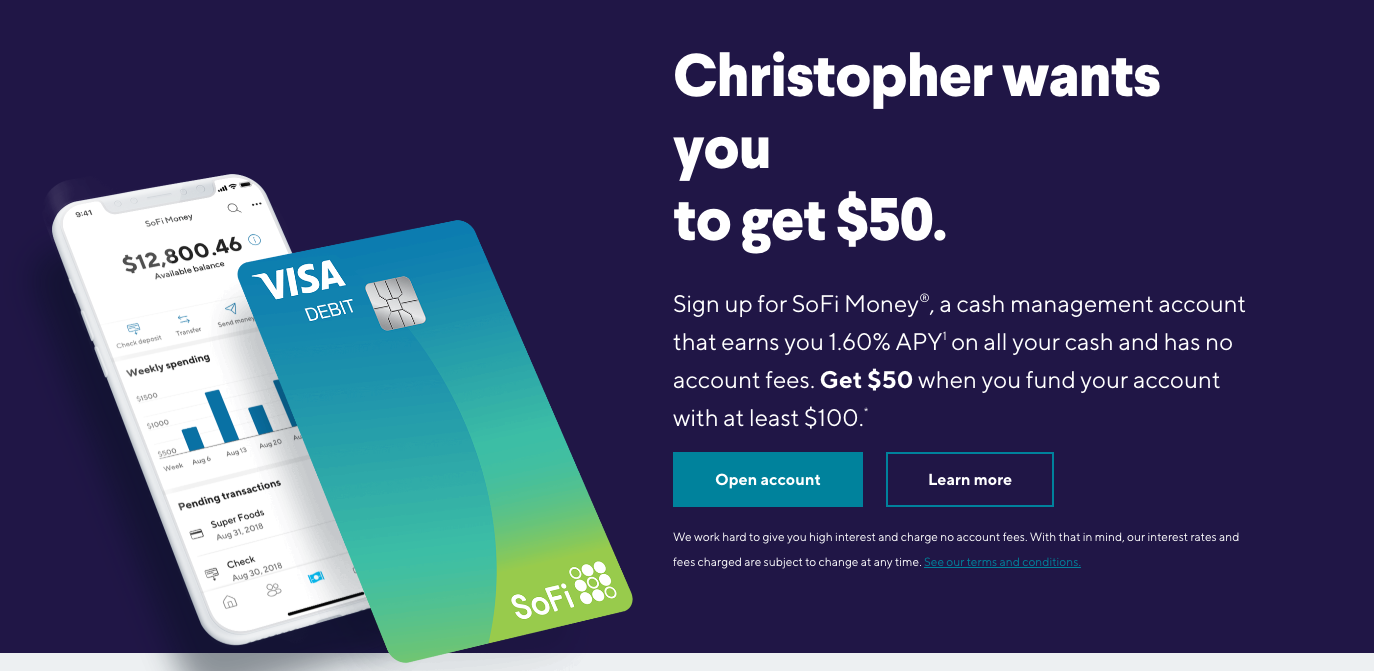 SoFi-Money-Account-Referral - Eye of the Flyer