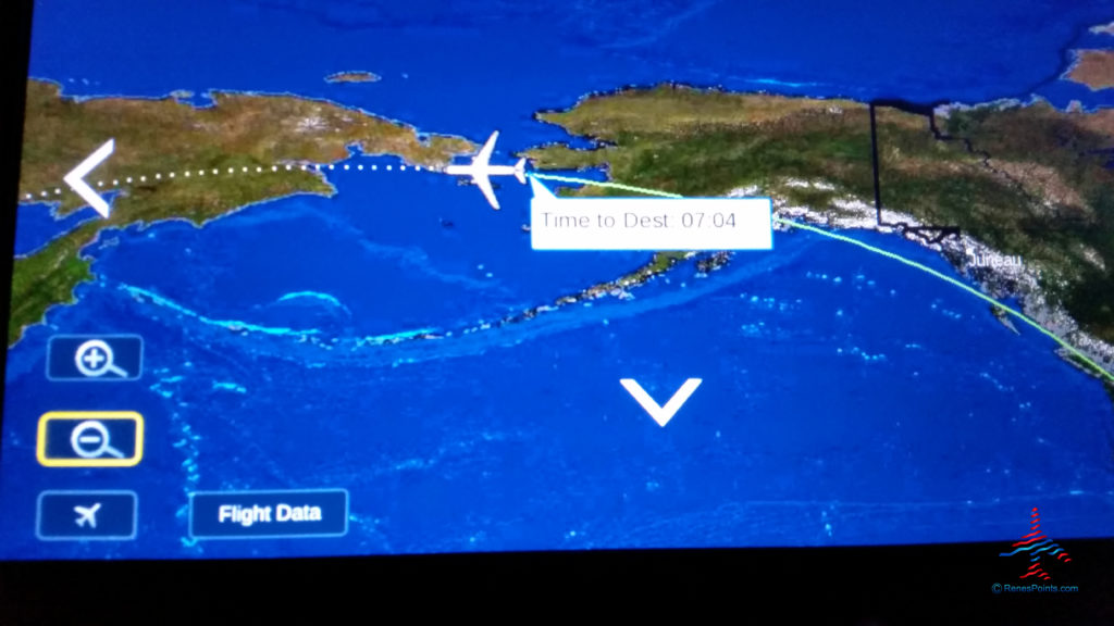 Delta Air Lines 767 IFE Flight Tracker China 1024x576 