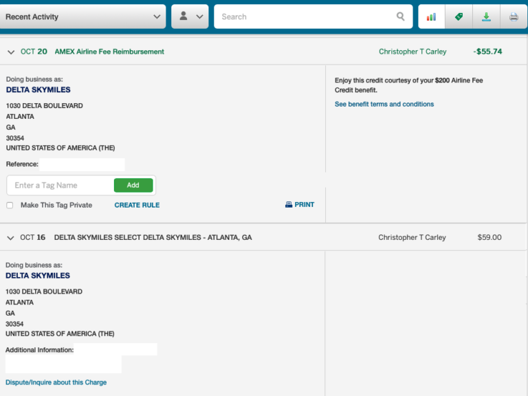 CONFIRMED Delta SkyMiles Select Counts Toward Amex Platinum Airline