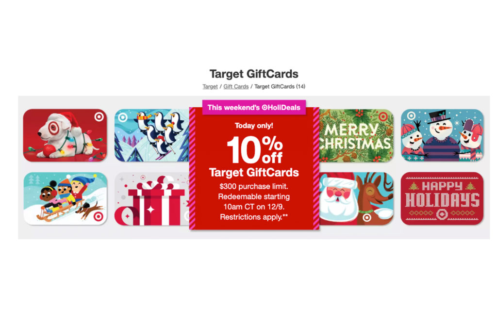 TargetGiftCardDeal Eye of the Flyer