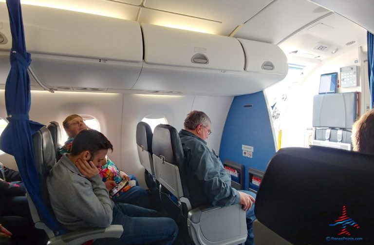 30 Minute KLM / SkyTeam City Hopper Business Class Flight Lunch is