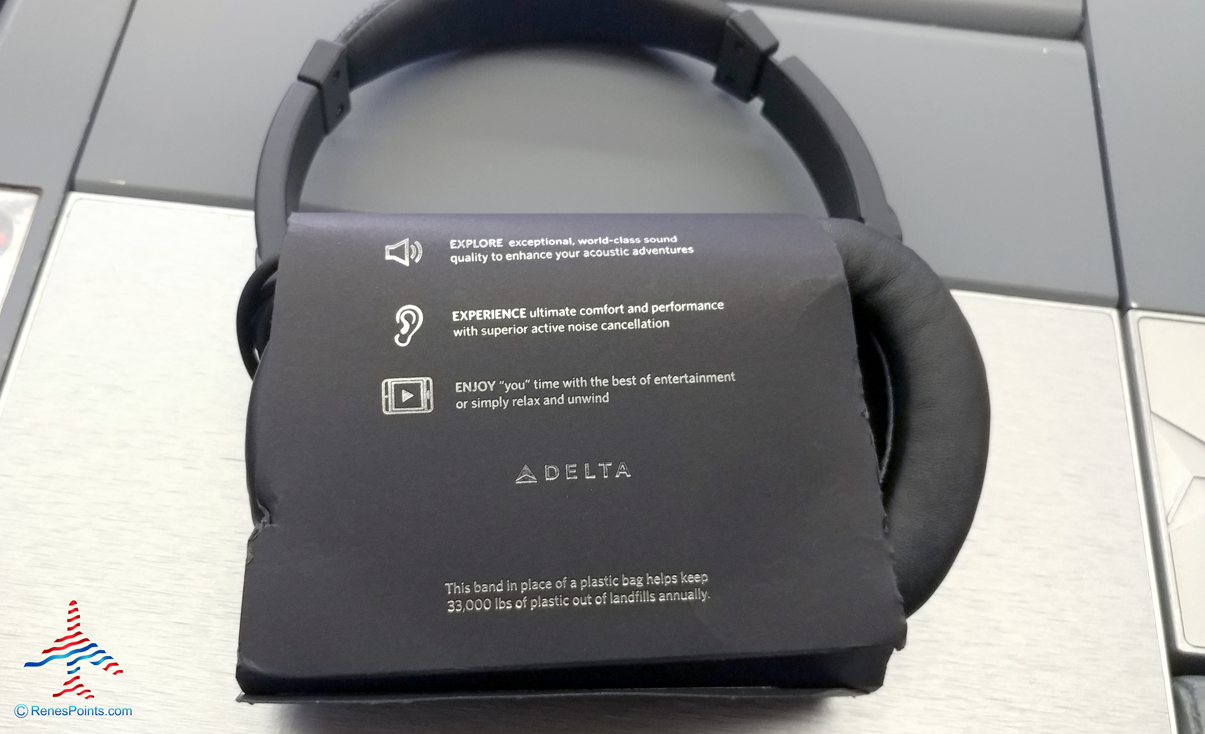 Review: New 2020 Delta One Business Class – Delta Air Lines Noise Canceling Headphones