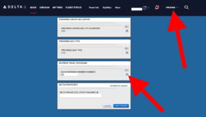 Irritated with the new Delta Personal or Business Log-in Screen Each ...