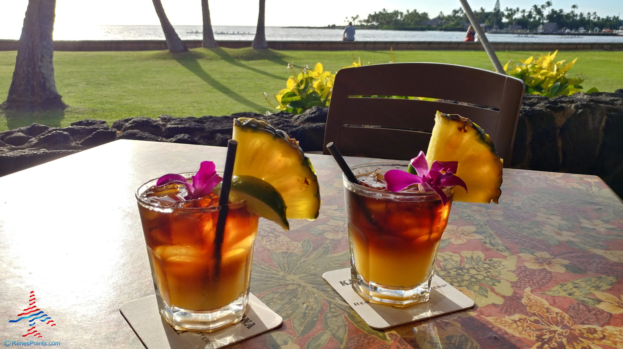 mai tai drinks kona hawaii Eye of the Flyer