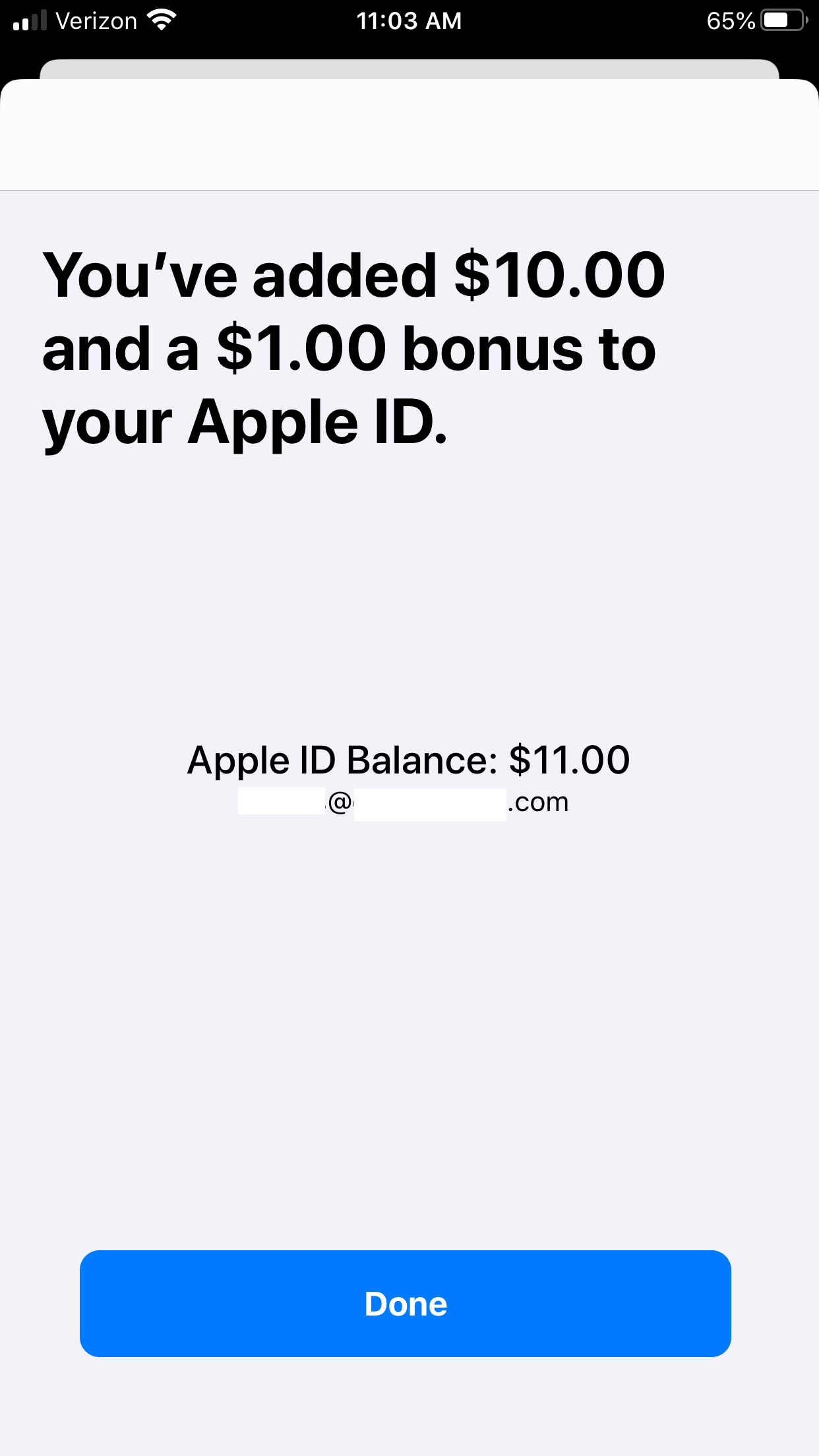 Funds-Added-Apple-ID - Eye of the Flyer