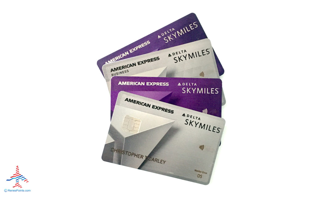 Cartes Delta SkyMiles American Express Reserve et Platinum