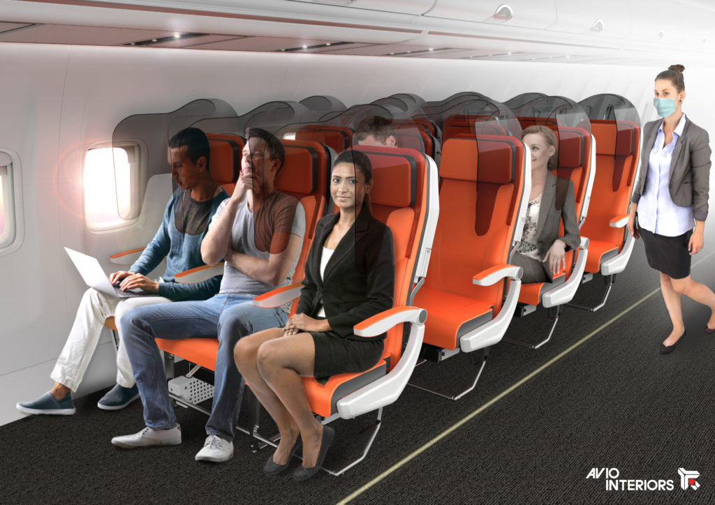 people sitting in an airplane