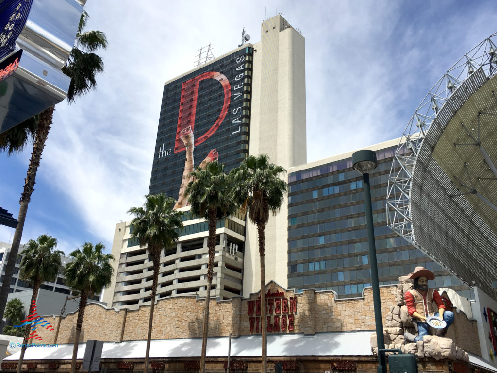 The D Las Vegas Hotel and Casino off Freemont Street in Las Nevada, Nevada.