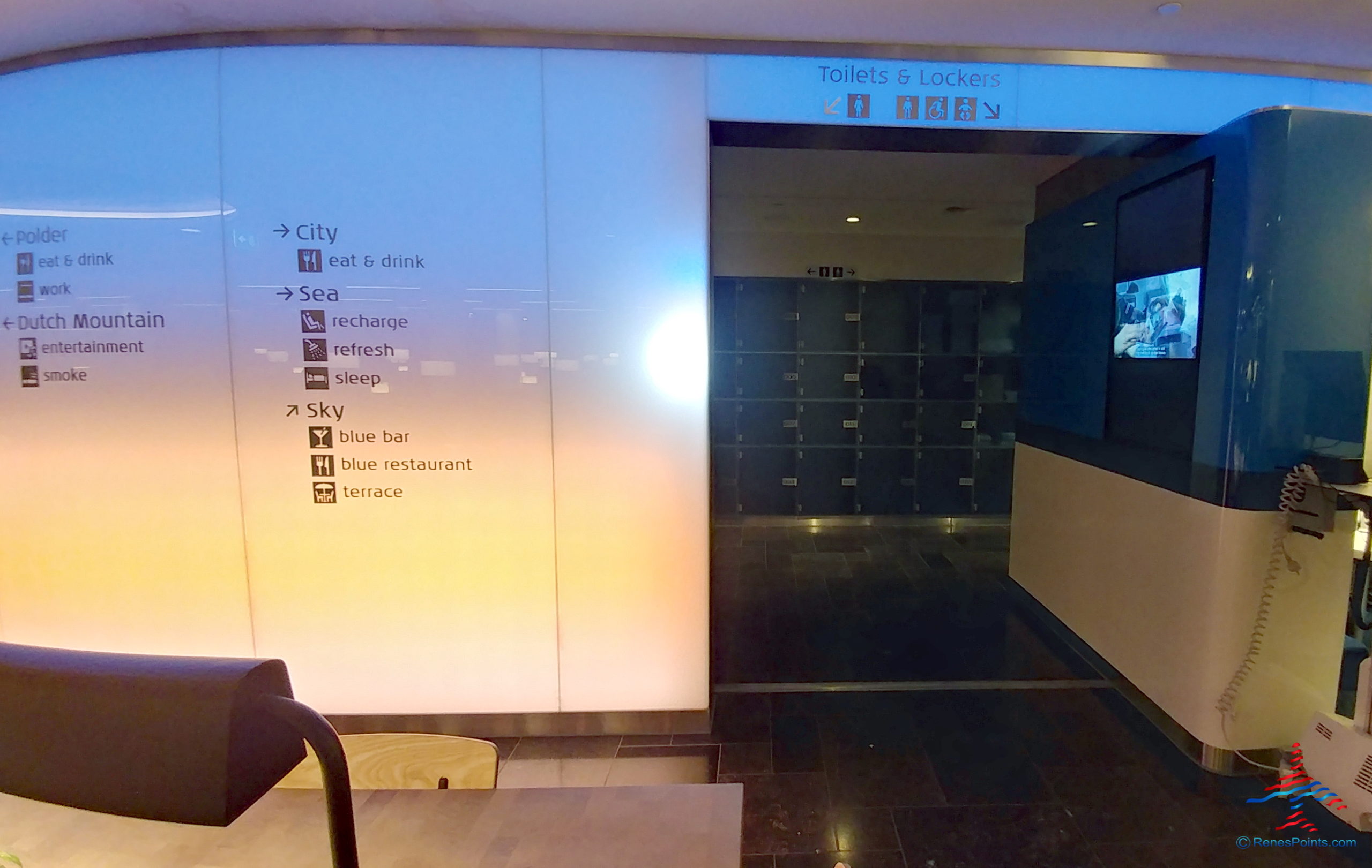 Tour: KLM Amsterdam AMS New #52 Crown Lounge (Between Concourse E & F)