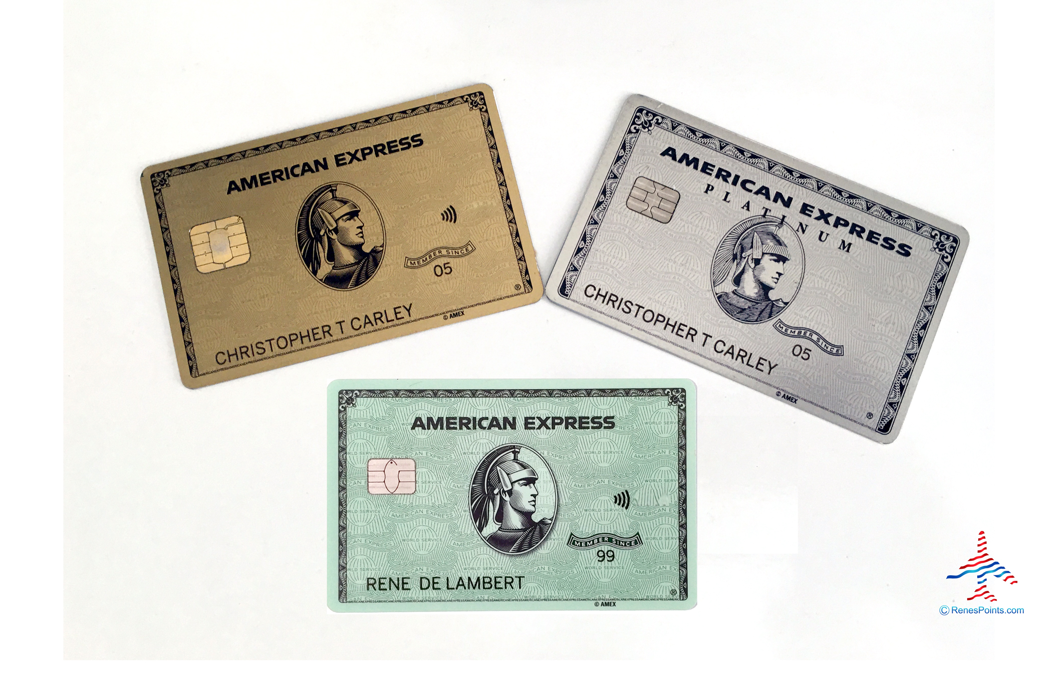 American-Express-Platinum-Card-Gold-Green - Eye of the Flyer