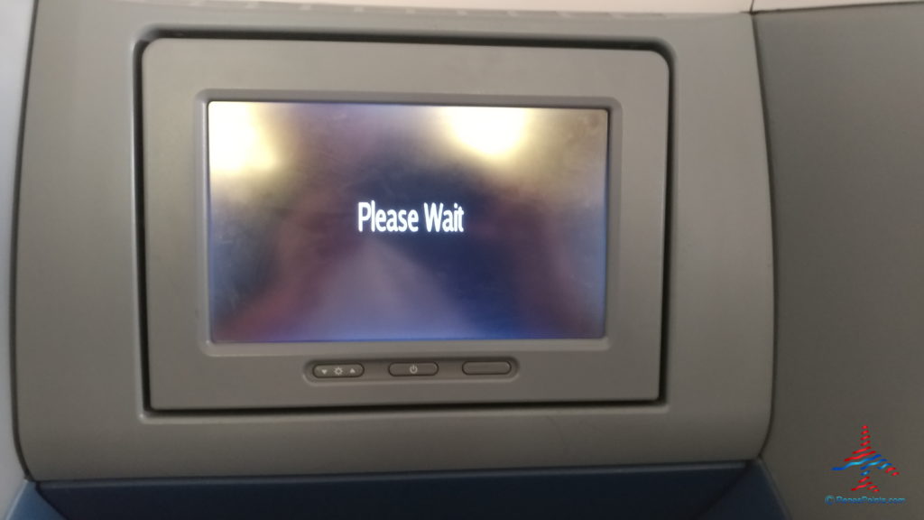 a screen on a plane