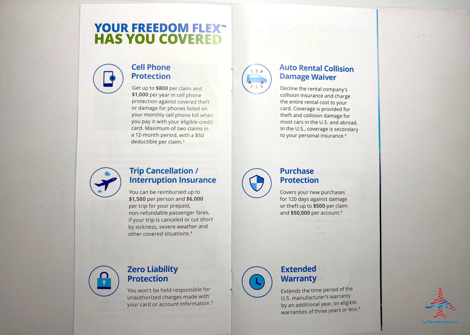 Freedom Flex Travel Benefits