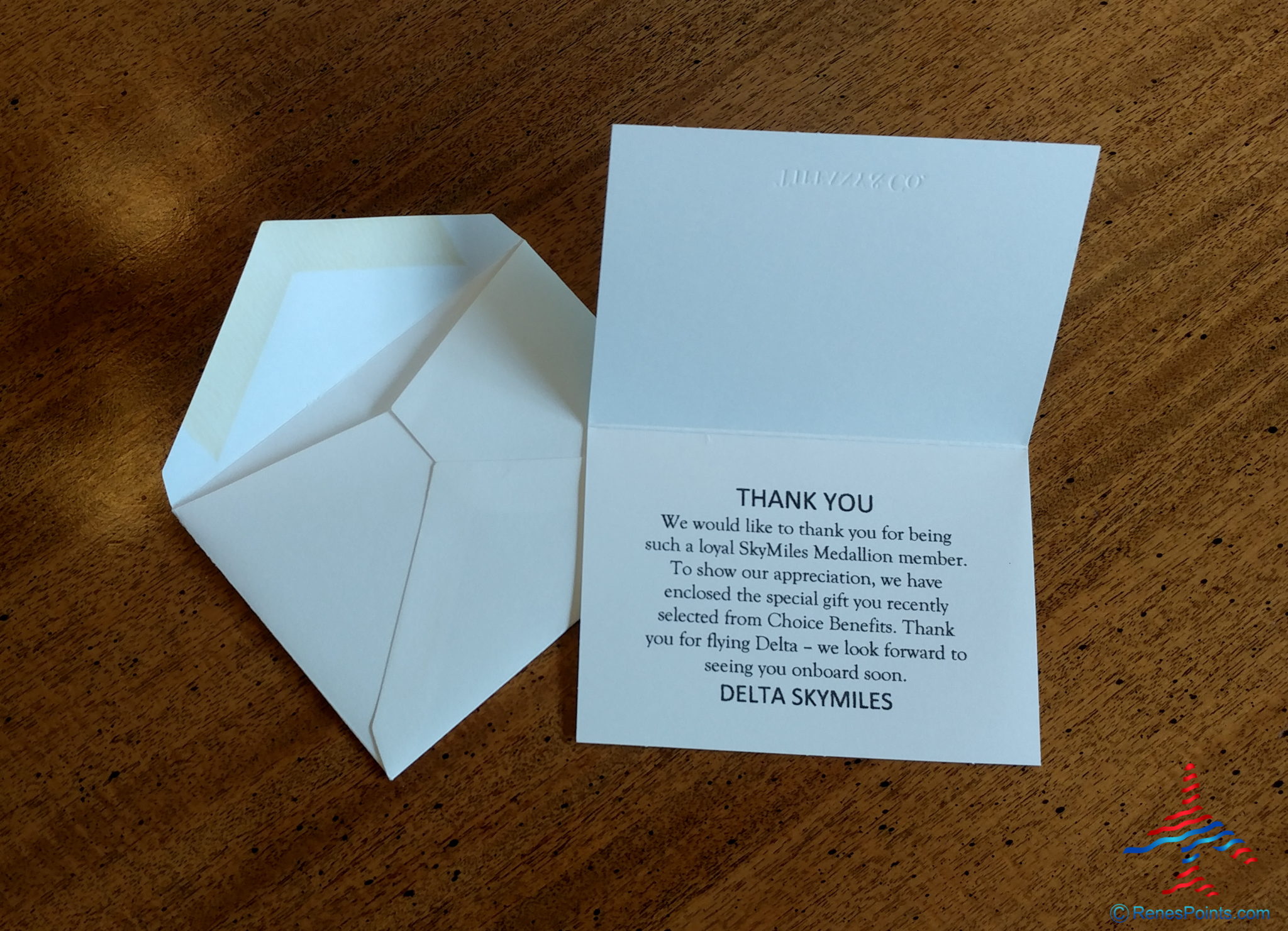 Ridiculous: Look At All The Wasted Packaging For My Delta Choice Benefit Tiffany Gift Card ...