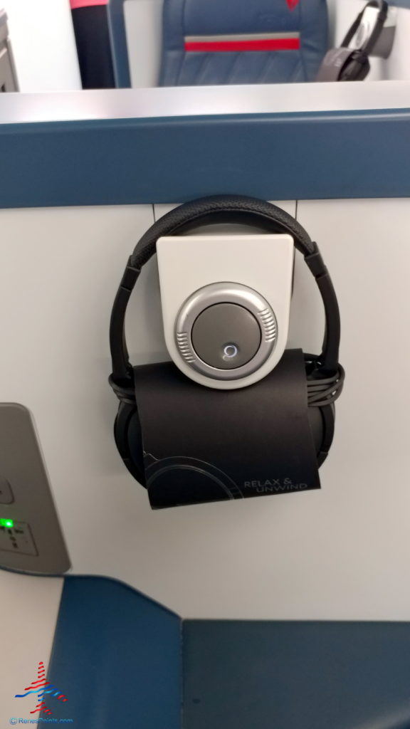 a headphones on a wall