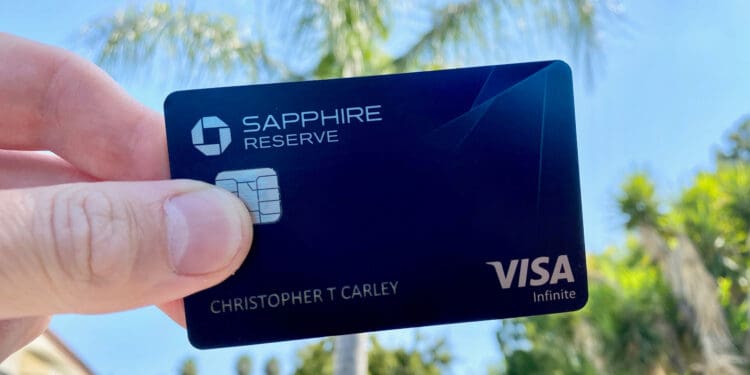 The Chase Sapphire Reserve® Visa Infinite Credit Card