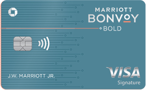 Marriott Bonvoy Bold Visa Signature hotel credit card from Chase.