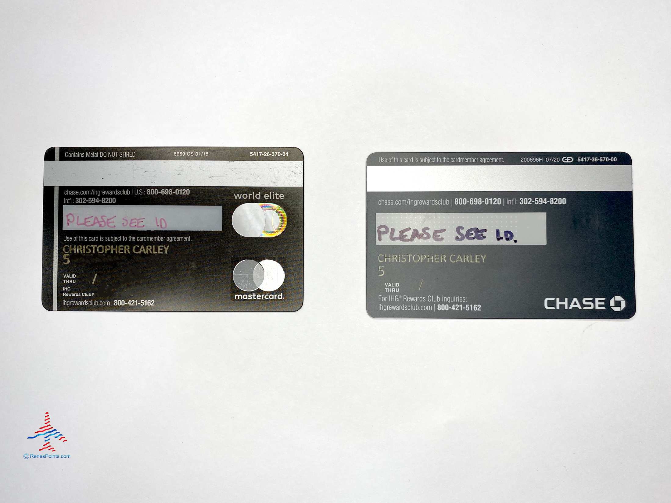 Back-Old-IHG-Premier-Card-Design-vs-New-IHG-Card - Eye of the Flyer