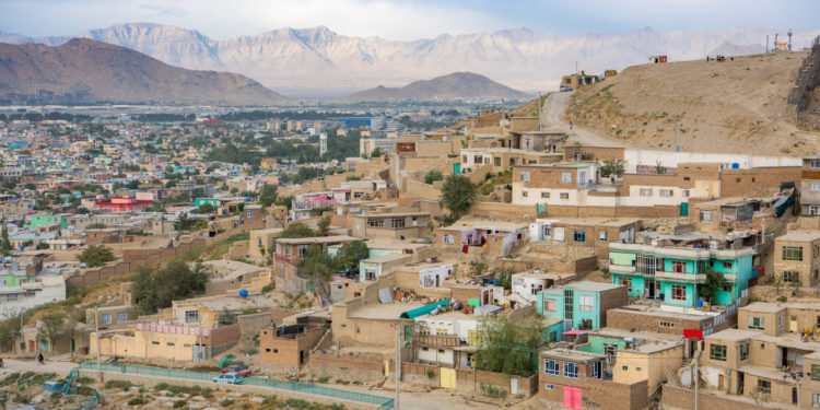Kabul Afghanistan skyline cityscape