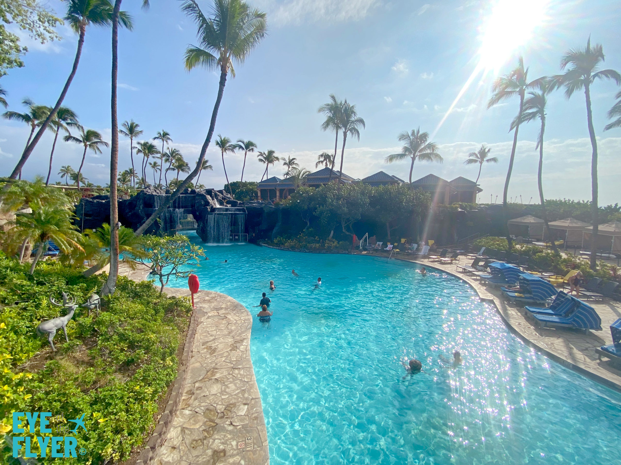 Hilton Waikoloa Village Kona Pool Waterfalls Eye Of The Flyer