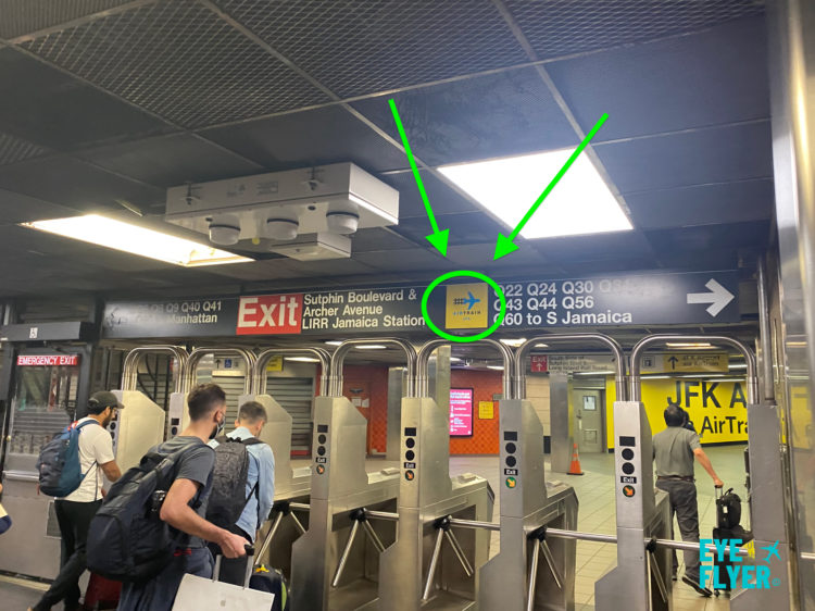 Taking the subway to JFK: Sutphin Boulevard/Archer Avenue station in Jamaica, Queens.