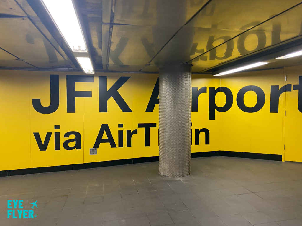 Taking the subway to JFK: Sutphin Boulevard/Archer Avenue station in Jamaica, Queens.