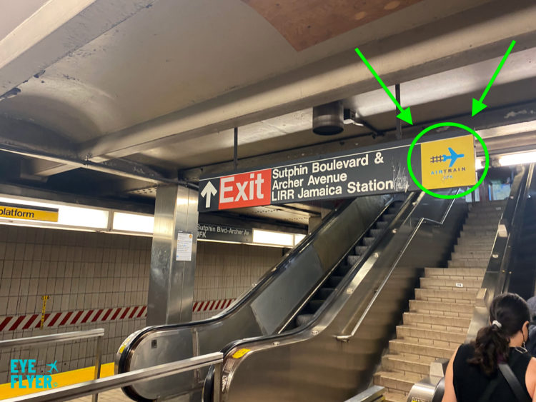 Taking the subway to JFK: Sutphin Boulevard/Archer Avenue station in Jamaica, Queens.