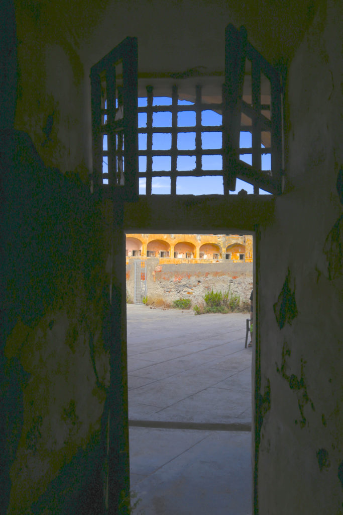 Cell In Santo Stefano abandoned prison