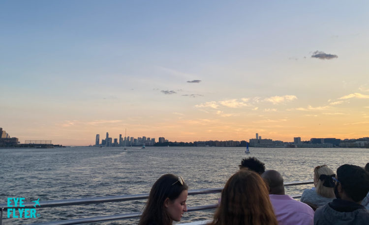 Sunset over New Jersey