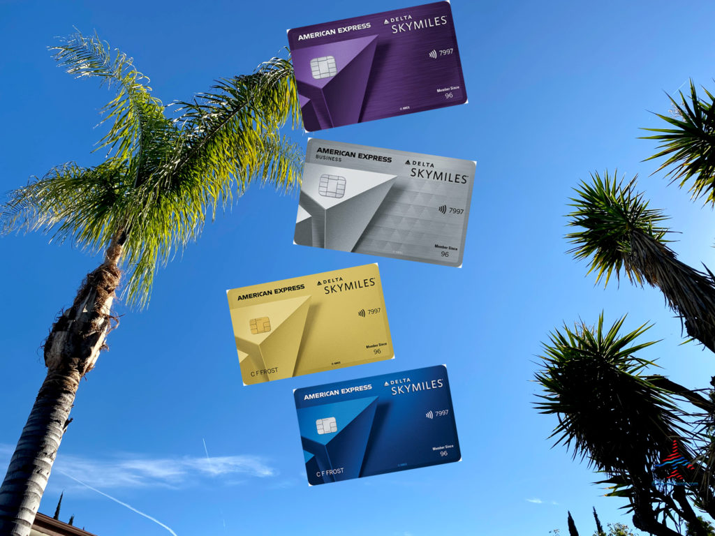 Comparing the Delta American Express Credit Cards (personal/consumer)