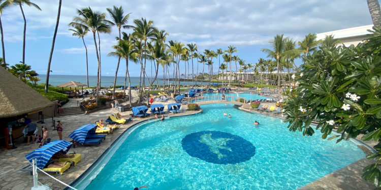 The Hilton Waikoloa Village near Kona on the island of Hawai'i ("The Big Island.")