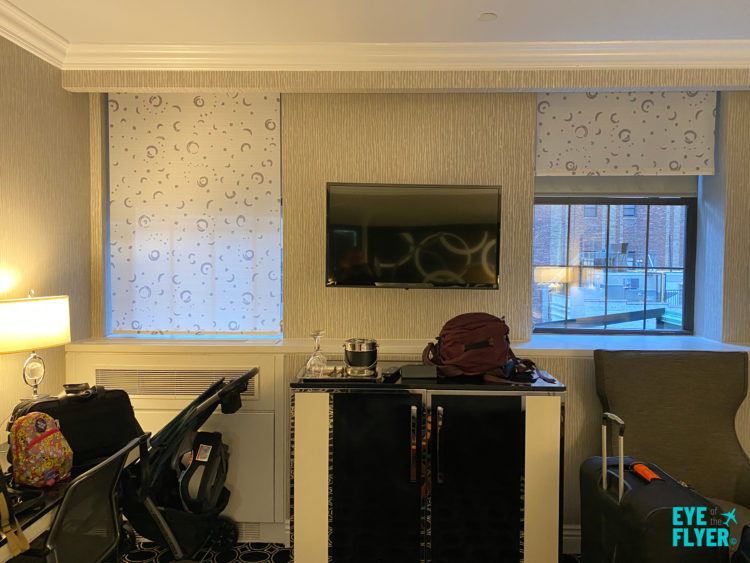 A King Premier Room at the Kimpton Muse Hotel near Times Square in New York