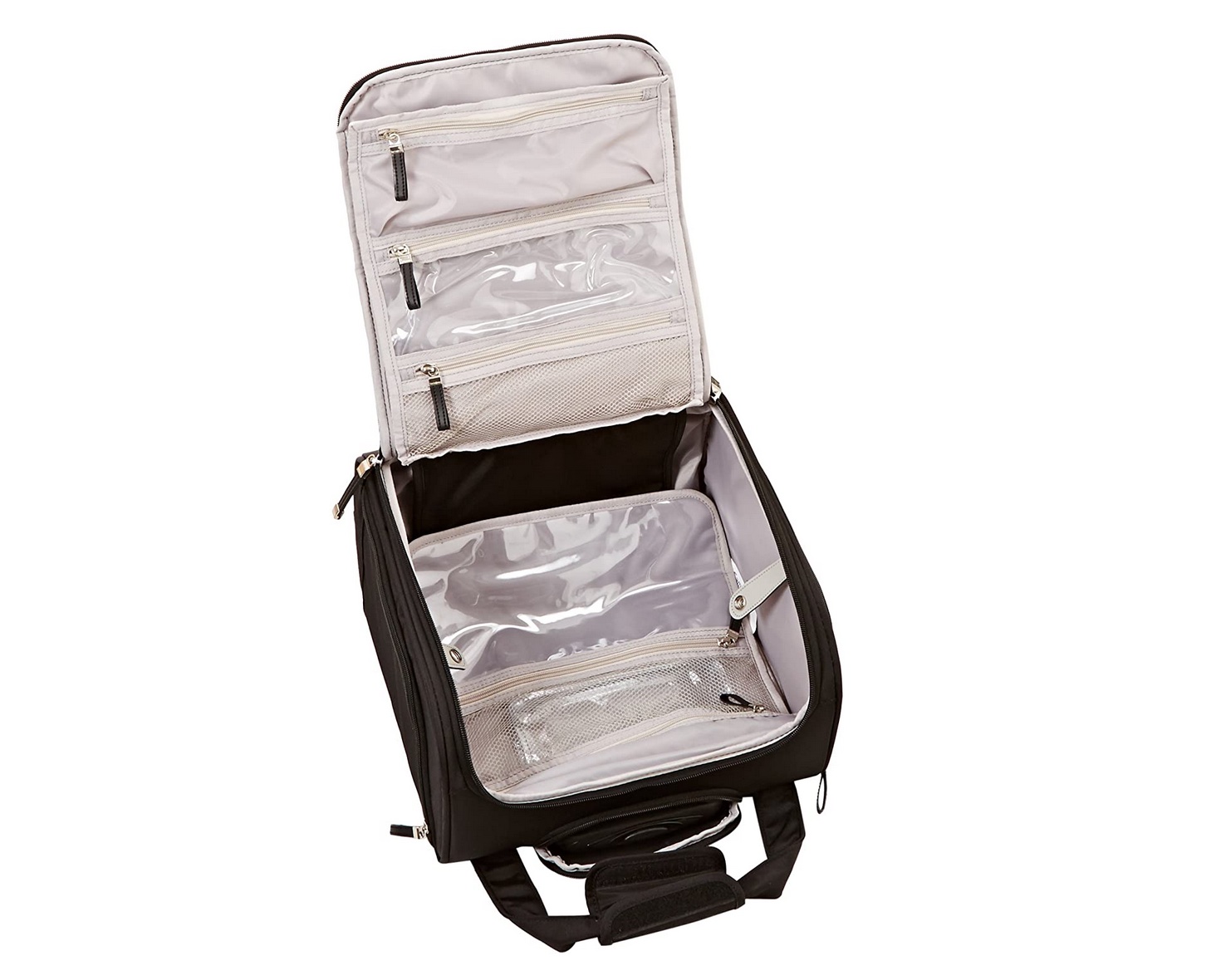 Samsonite Upright Wheeled Carry-On Underseater Luggage, Black, Small