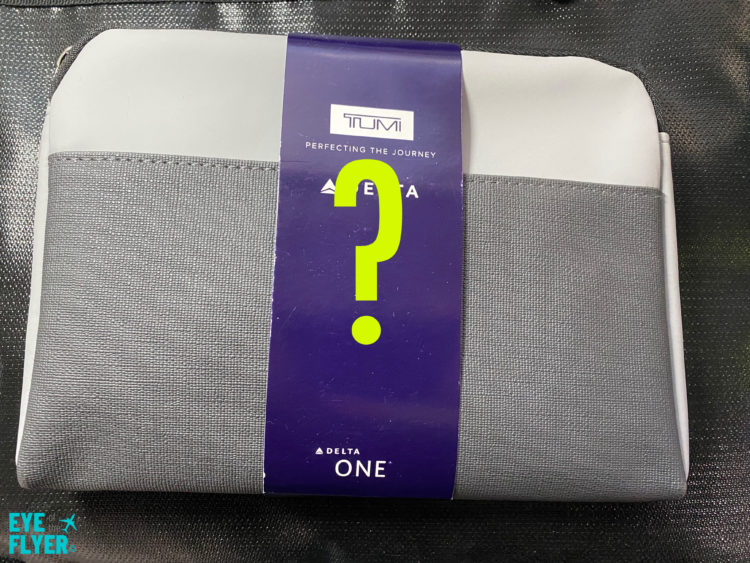 Where are Delta's old Delta One Tumi amenity kits going?