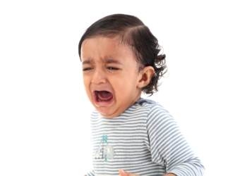 Baby boy crying
