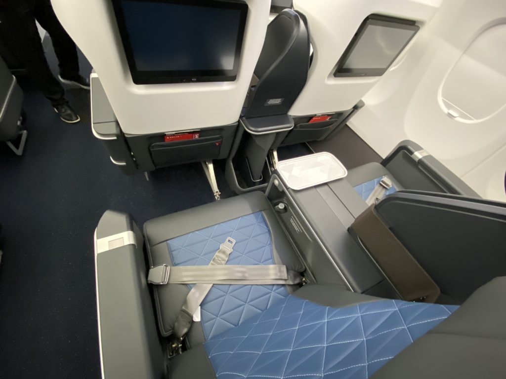 Delta Air Lines' Airbus A321neo First Class seats