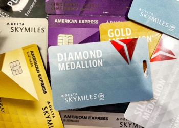 Delta Air Lines Medallion® bag tags and co-branded SkyMiles American Express cards