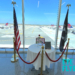 The POW-MIA Table for One between Delta Air Lines Terminal 2 and Terminal 3 at Los Angeles International Airport (LAX).