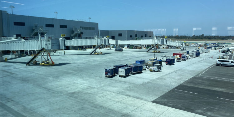 New Delta Air Lines gates at LAX Terminal 3