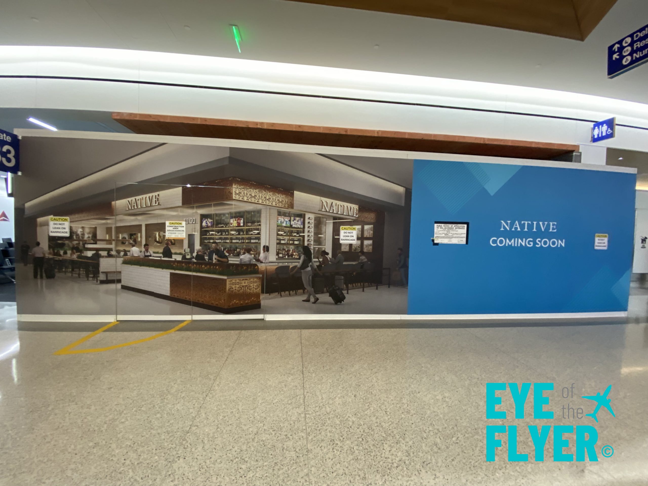 NewDeltaGatesT3LAXOrderNativeFacade Eye of the Flyer