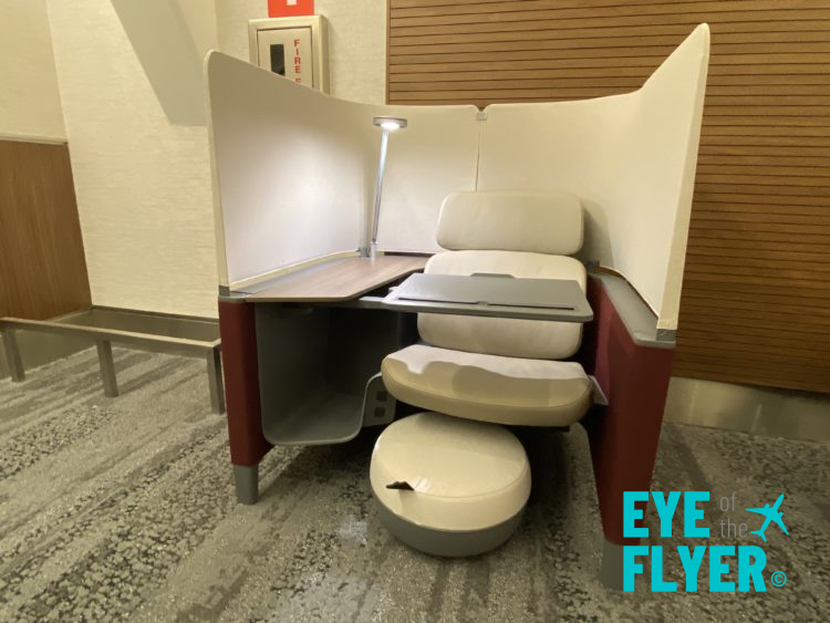 Delta Sky Club at Delta Air Lines' new Terminal C at LaGuardia Airport in Queens, New York (LGA).