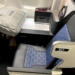 Seat 3D in Delta One on a Delta Air Lines 767-400 aircraft.